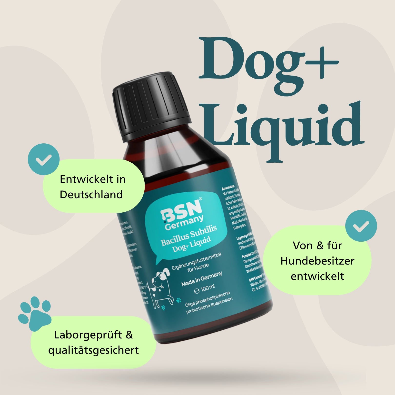 BSN® Dog+ Bacillus Subtilis Liquid für Hunde