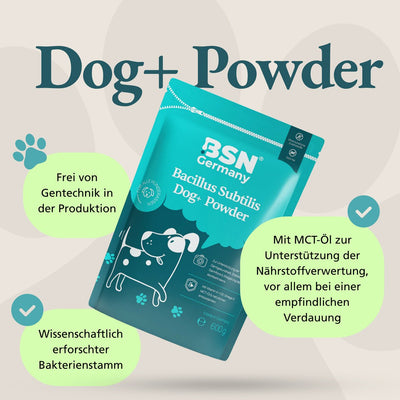BSN® Dog+ Bacillus Subtilis Powder für Hunde