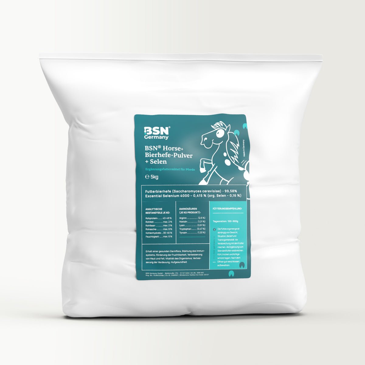 BSN® Horse+ Bierhefe-Granulat für Pferde mit Selen